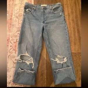 Abercrombie & Fitch The Mom High Rise Jeans Size 28